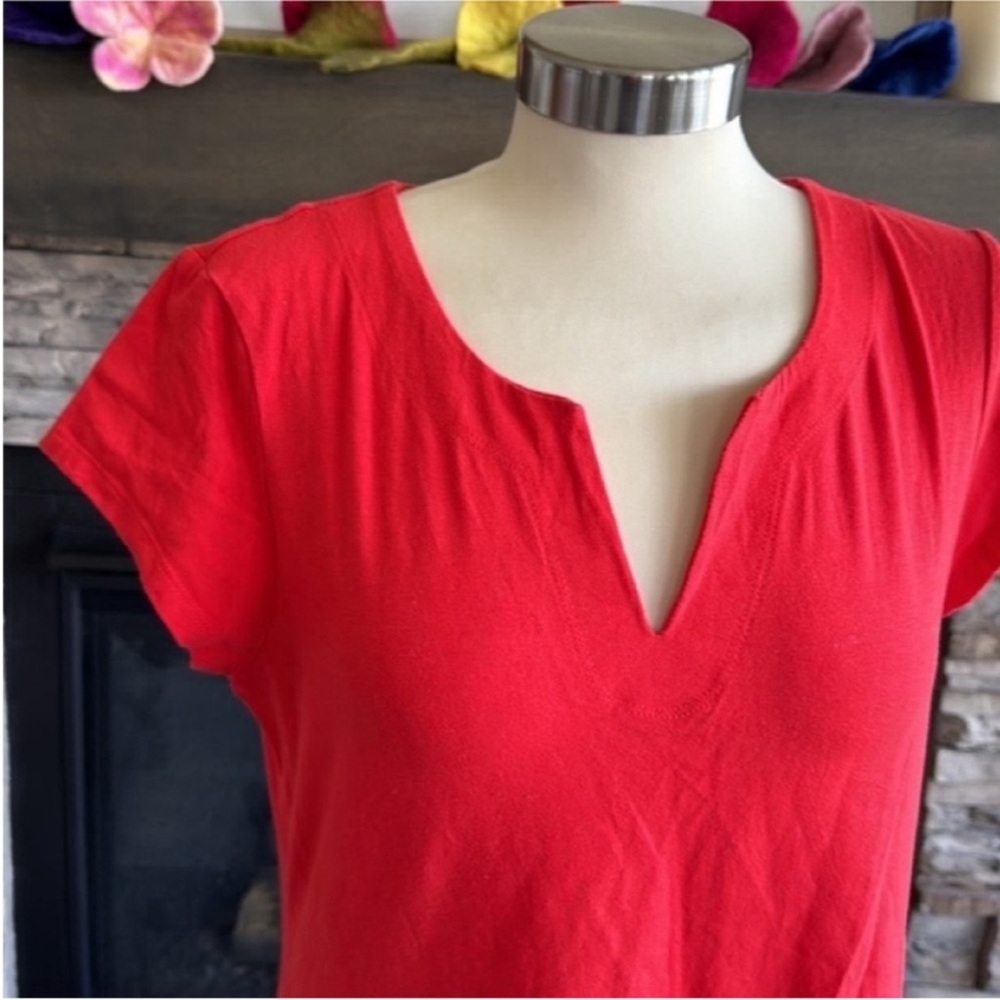 Cable & gauge split neck top - Picture 3 of 9